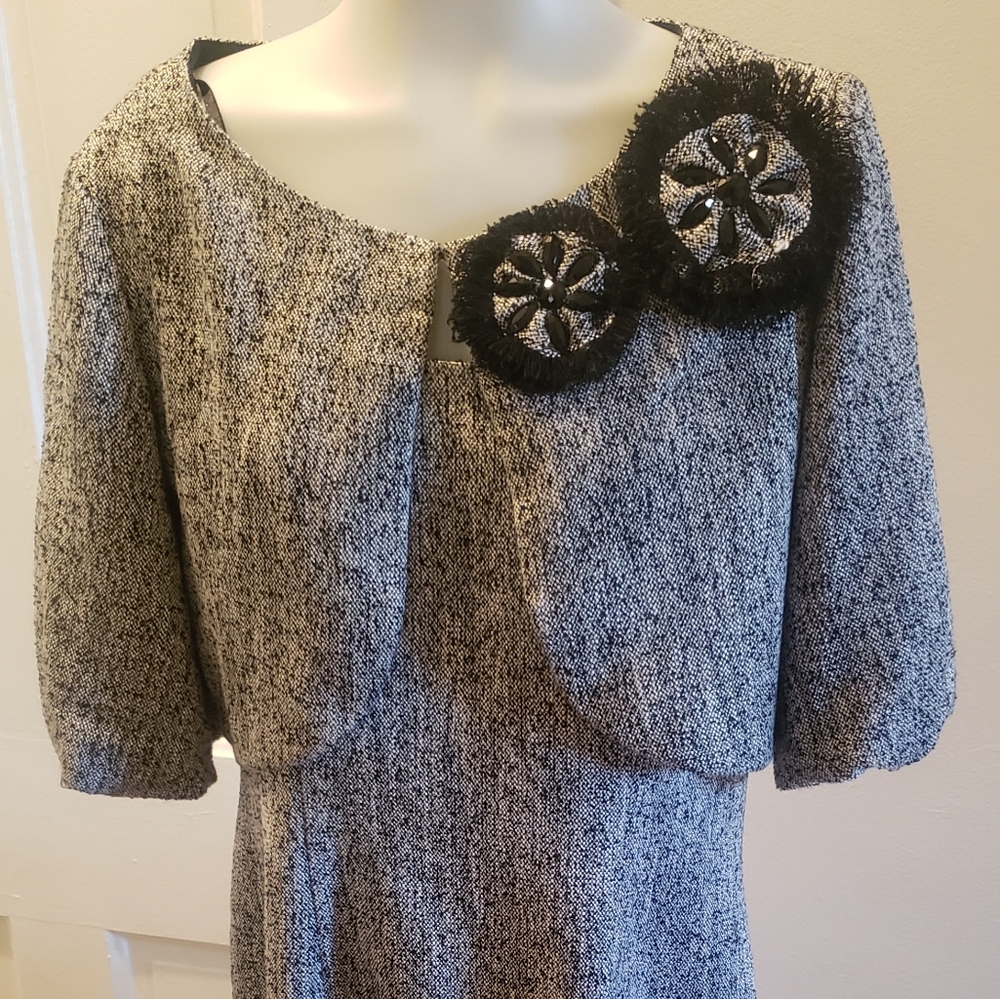 Eliza J Sheath Dress & Jacket  size S